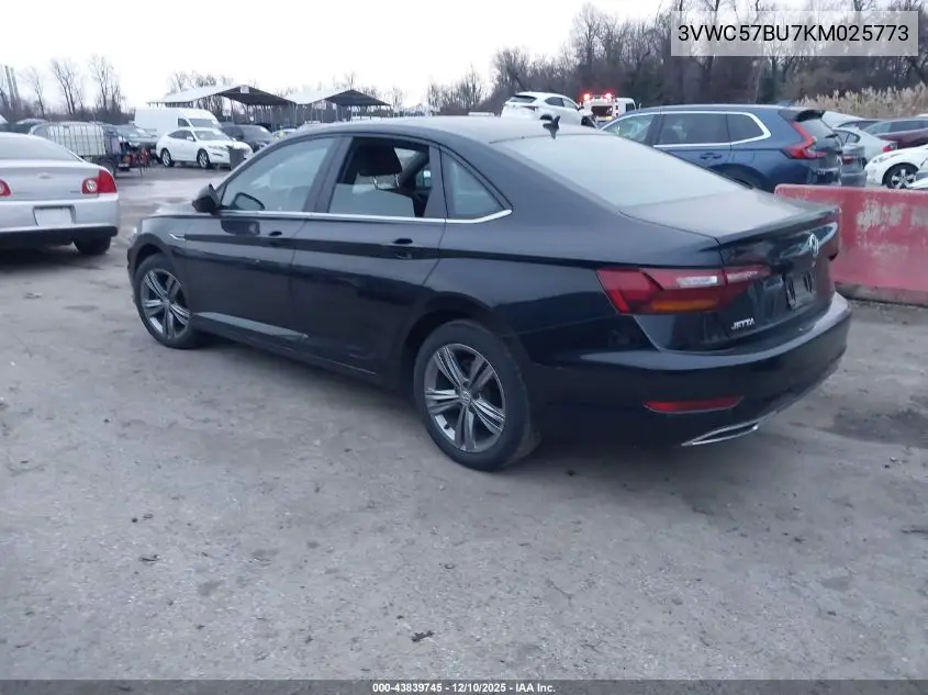 3VWC57BU7KM025773 2019 Volkswagen Jetta 1.4T R-Line/1.4T S/1.4T Se