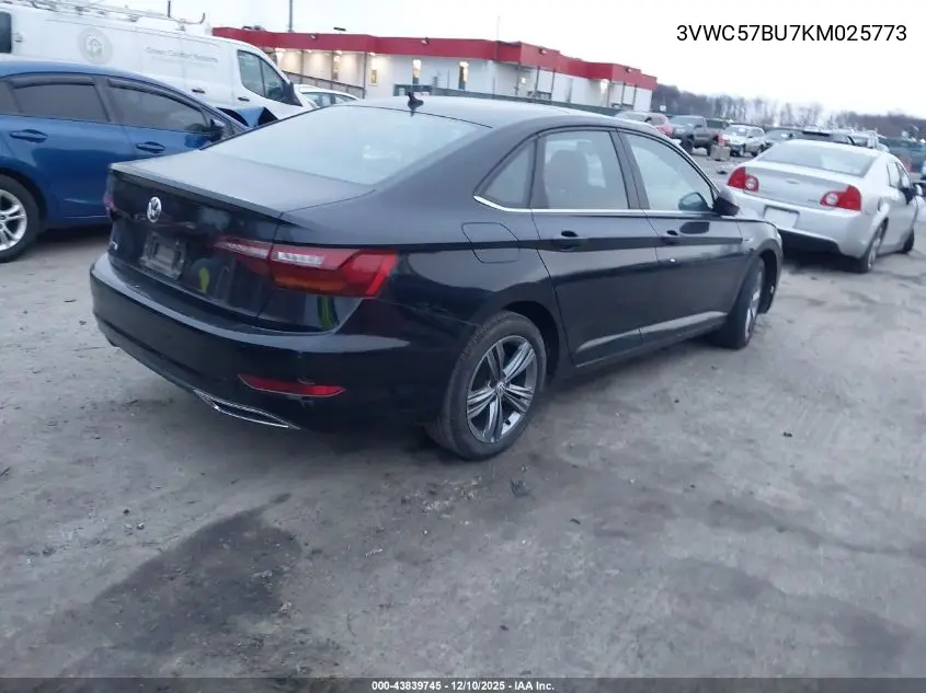 3VWC57BU7KM025773 2019 Volkswagen Jetta 1.4T R-Line/1.4T S/1.4T Se