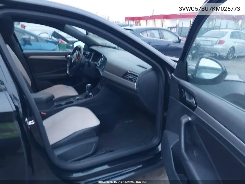 3VWC57BU7KM025773 2019 Volkswagen Jetta 1.4T R-Line/1.4T S/1.4T Se