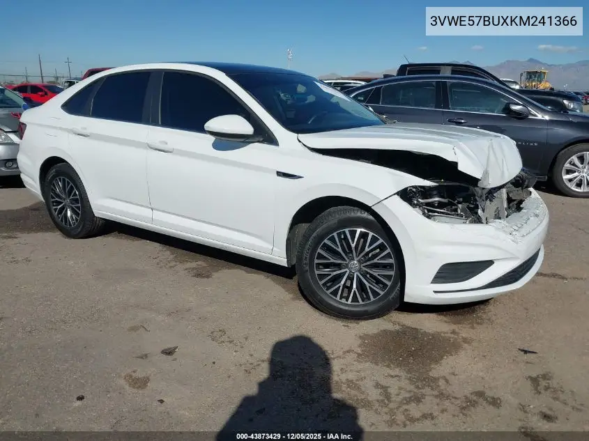 3VWE57BUXKM241366 2019 Volkswagen Jetta 1.4T Sel