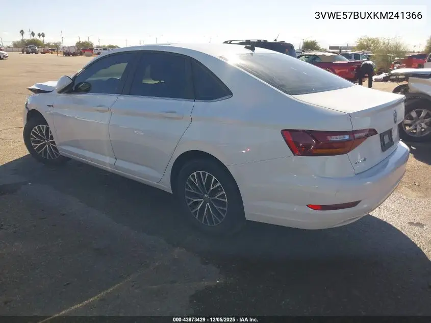 3VWE57BUXKM241366 2019 Volkswagen Jetta 1.4T Sel