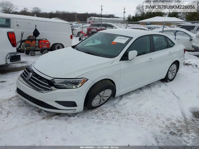 3VWCB7BU8KM226056 2019 Volkswagen Jetta 1.4T R-Line/1.4T S/1.4T Se