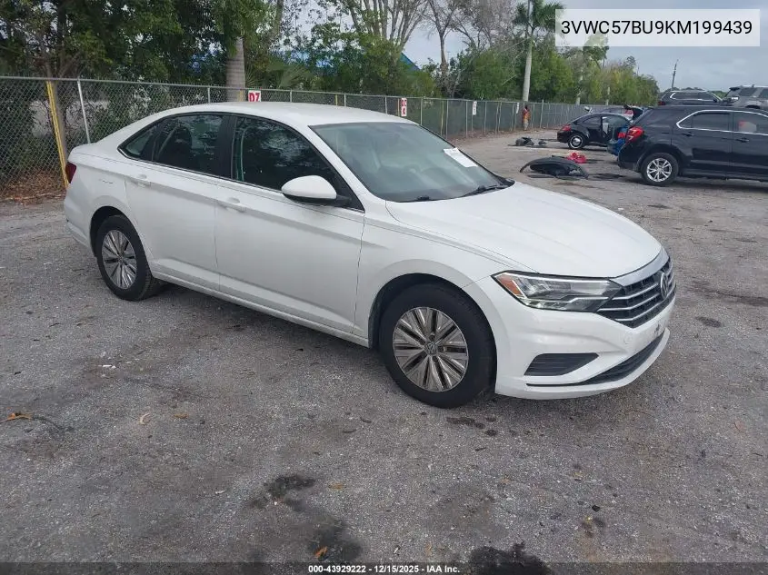 3VWC57BU9KM199439 2019 Volkswagen Jetta 1.4T R-Line/1.4T S/1.4T Se