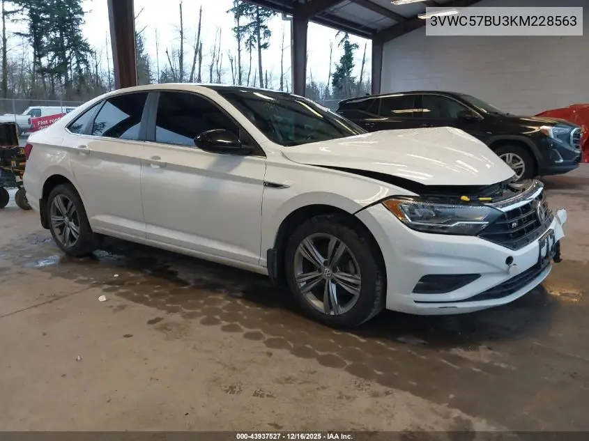 3VWC57BU3KM228563 2019 Volkswagen Jetta 1.4T R-Line/1.4T S/1.4T Se