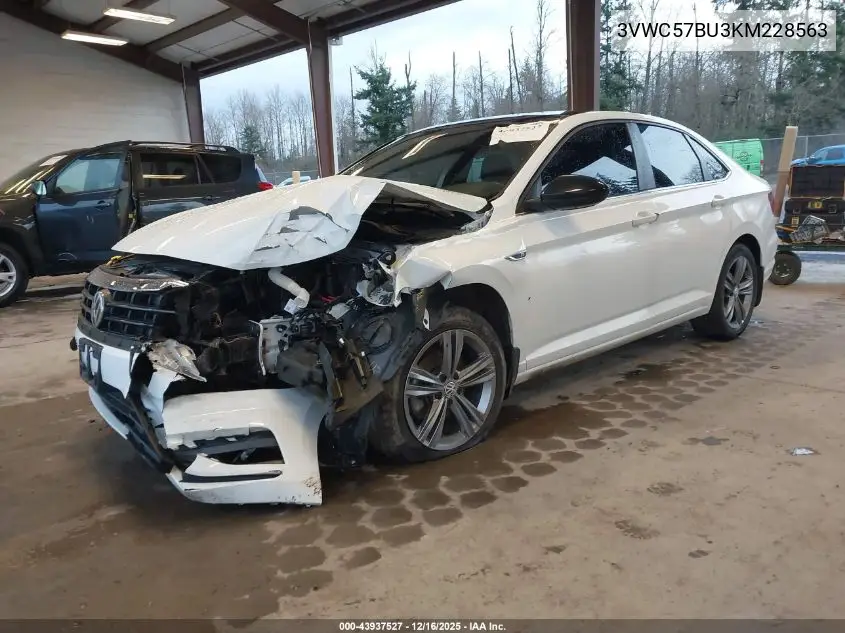 3VWC57BU3KM228563 2019 Volkswagen Jetta 1.4T R-Line/1.4T S/1.4T Se