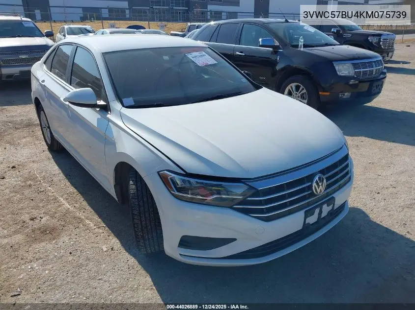 3VWC57BU4KM075739 2019 Volkswagen Jetta 1.4T R-Line/1.4T S/1.4T Se