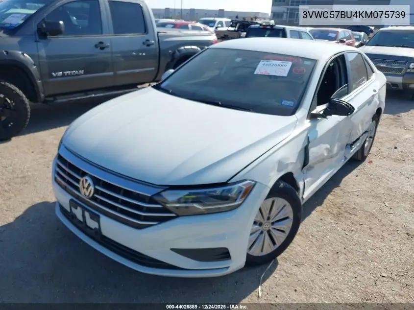 3VWC57BU4KM075739 2019 Volkswagen Jetta 1.4T R-Line/1.4T S/1.4T Se