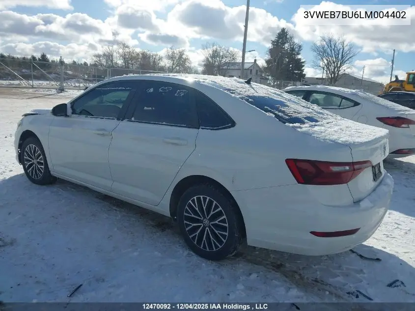 3VWEB7BU6LM004402 2020 Volkswagen Jetta Highline