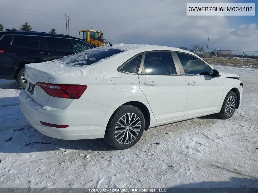 3VWEB7BU6LM004402 2020 Volkswagen Jetta Highline