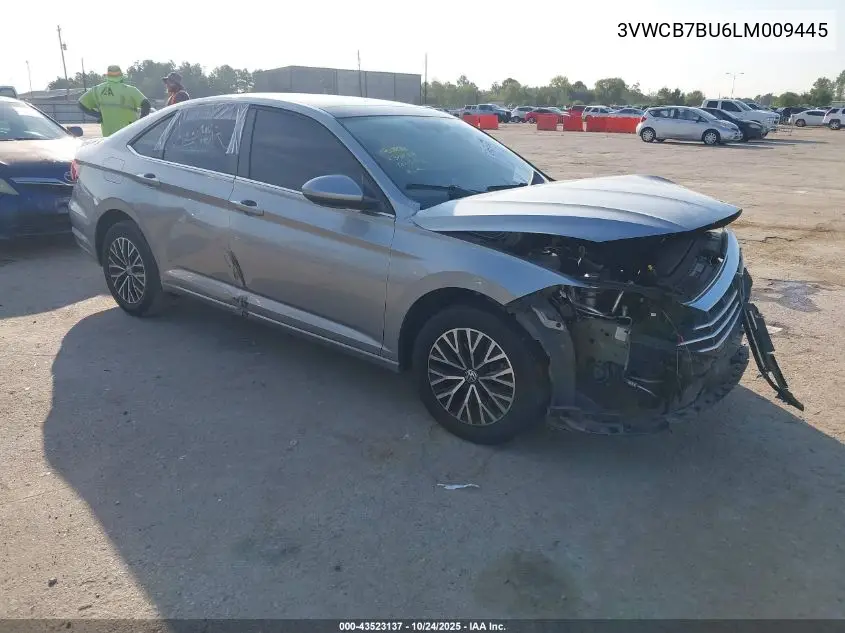 3VWCB7BU6LM009445 2020 Volkswagen Jetta 1.4T R-Line/1.4T S/1.4T Se/S