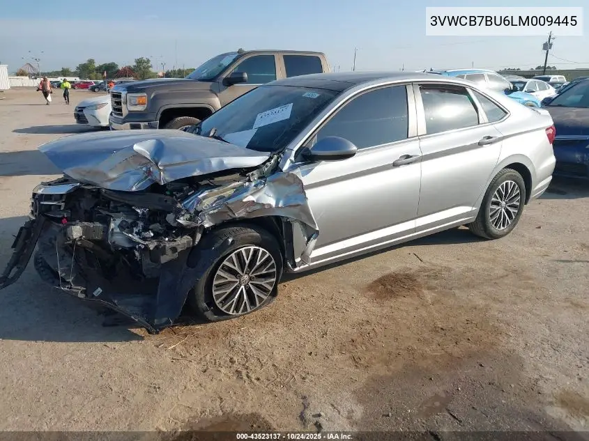 3VWCB7BU6LM009445 2020 Volkswagen Jetta 1.4T R-Line/1.4T S/1.4T Se/S
