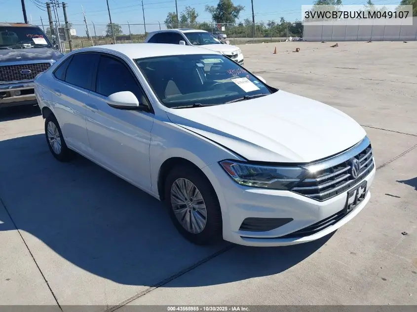 3VWCB7BUXLM049107 2020 Volkswagen Jetta 1.4T R-Line/1.4T S/1.4T Se/S