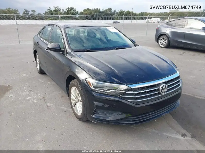 3VWCB7BUXLM074749 2020 Volkswagen Jetta 1.4T R-Line/1.4T S/1.4T Se/S