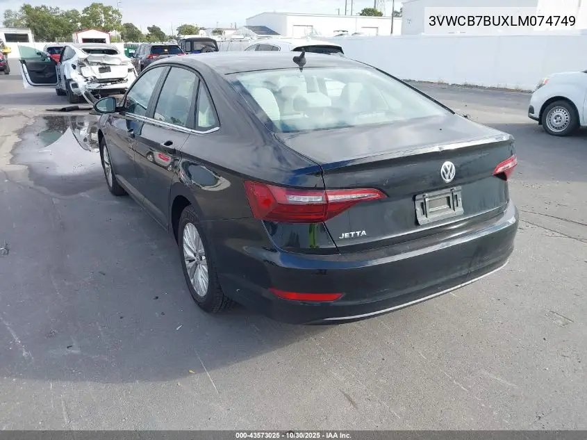 3VWCB7BUXLM074749 2020 Volkswagen Jetta 1.4T R-Line/1.4T S/1.4T Se/S
