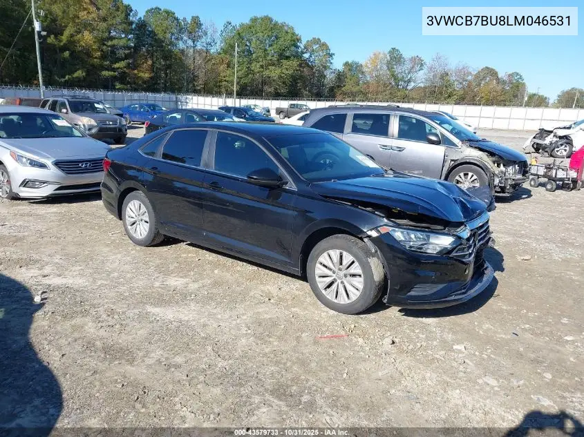 3VWCB7BU8LM046531 2020 Volkswagen Jetta 1.4T R-Line/1.4T S/1.4T Se/S