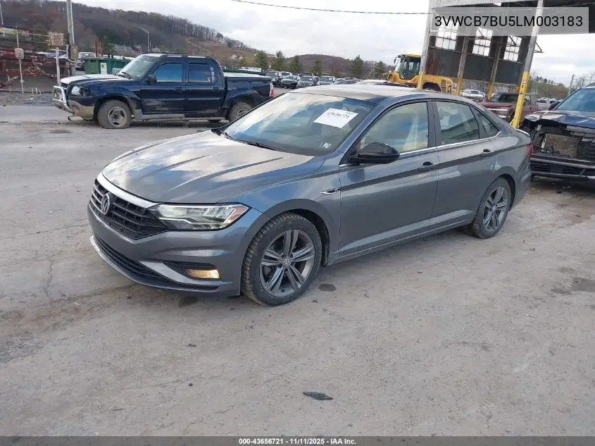 3VWCB7BU5LM003183 2020 Volkswagen Jetta 1.4T R-Line/1.4T S/1.4T Se