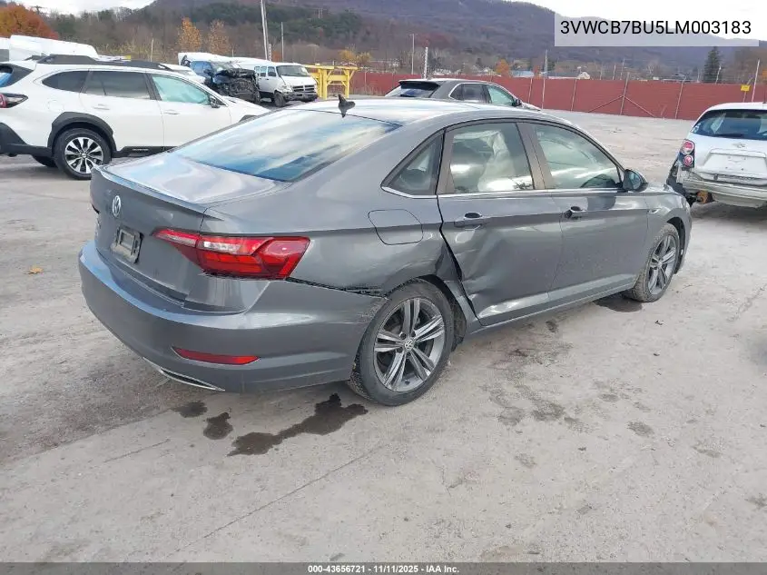 3VWCB7BU5LM003183 2020 Volkswagen Jetta 1.4T R-Line/1.4T S/1.4T Se