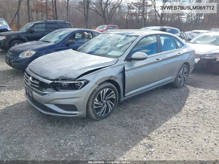 3VWEB7BU5LM069712 2020 Volkswagen Jetta 1.4T Sel
