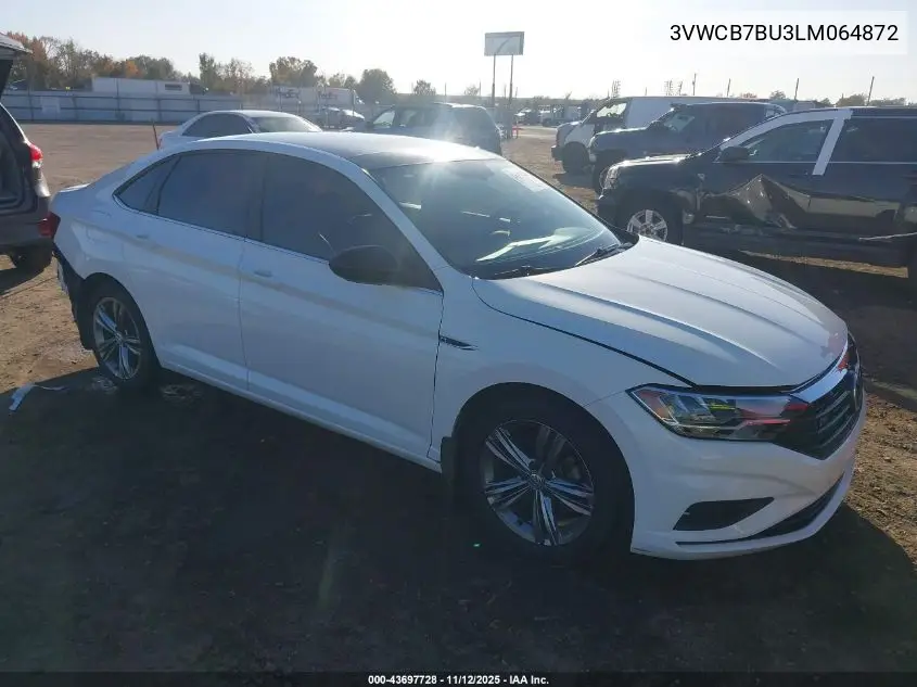 3VWCB7BU3LM064872 2020 Volkswagen Jetta 1.4T R-Line/1.4T S/1.4T Se