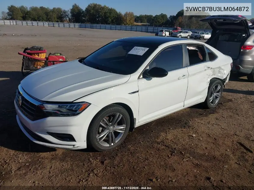 3VWCB7BU3LM064872 2020 Volkswagen Jetta 1.4T R-Line/1.4T S/1.4T Se