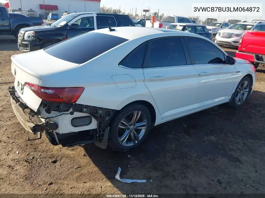 3VWCB7BU3LM064872 2020 Volkswagen Jetta 1.4T R-Line/1.4T S/1.4T Se