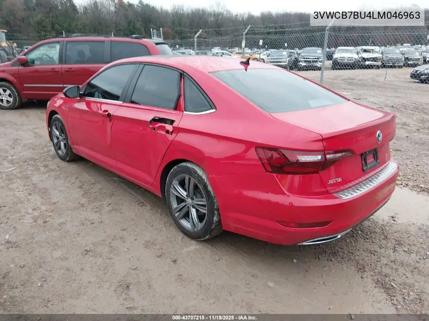 3VWCB7BU4LM046963 2020 Volkswagen Jetta 1.4T R-Line/1.4T S/1.4T Se