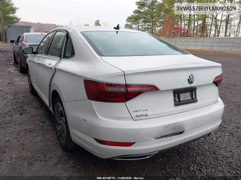 3VWG57BU1LM092629 2020 Volkswagen Jetta 1.4T Sel Premium