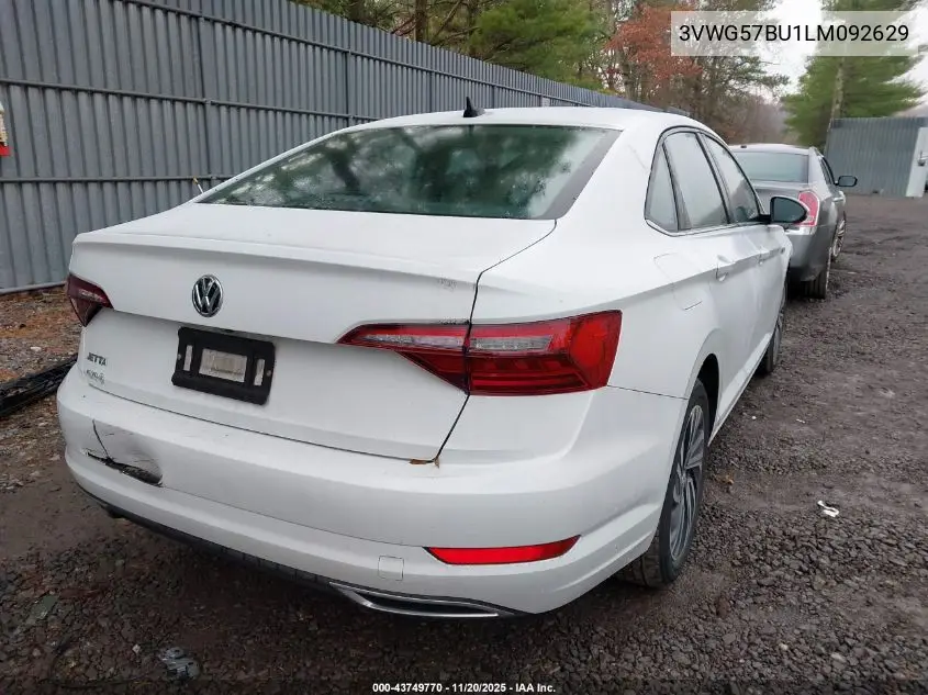 3VWG57BU1LM092629 2020 Volkswagen Jetta 1.4T Sel Premium