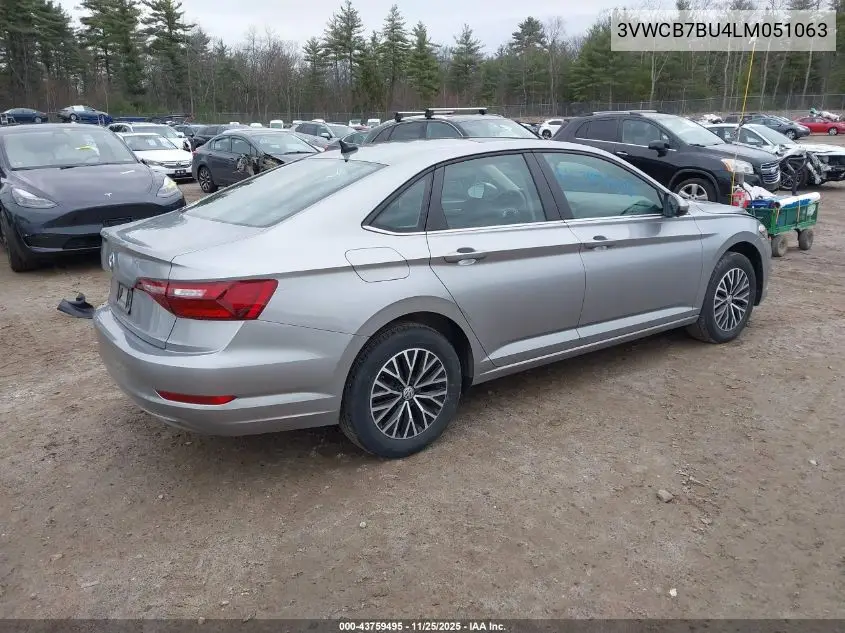 3VWCB7BU4LM051063 2020 Volkswagen Jetta 1.4T R-Line/1.4T S/1.4T Se