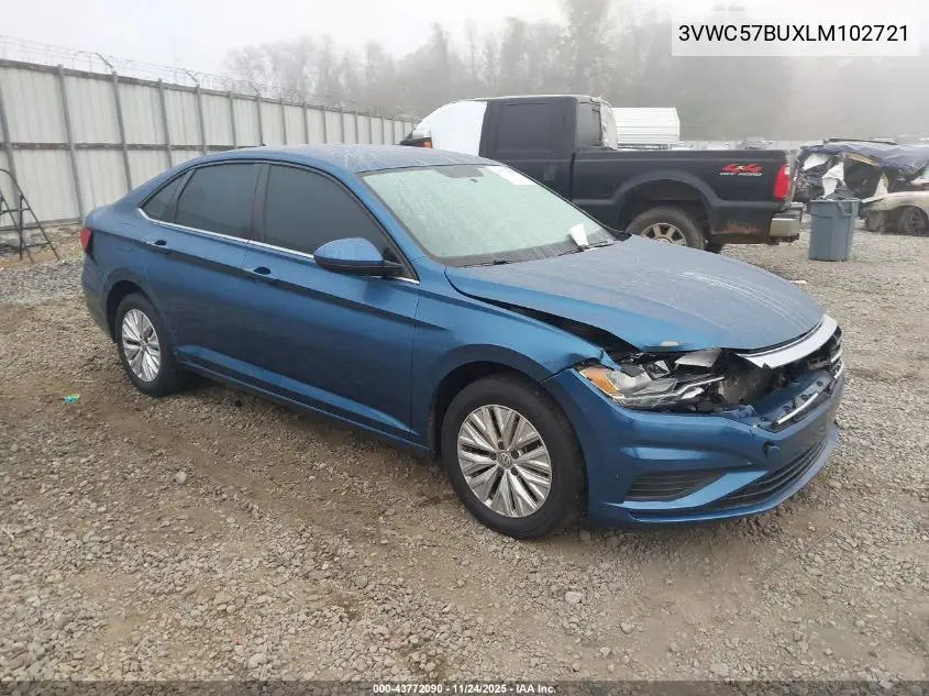 3VWC57BUXLM102721 2020 Volkswagen Jetta 1.4T R-Line/1.4T S/1.4T Se