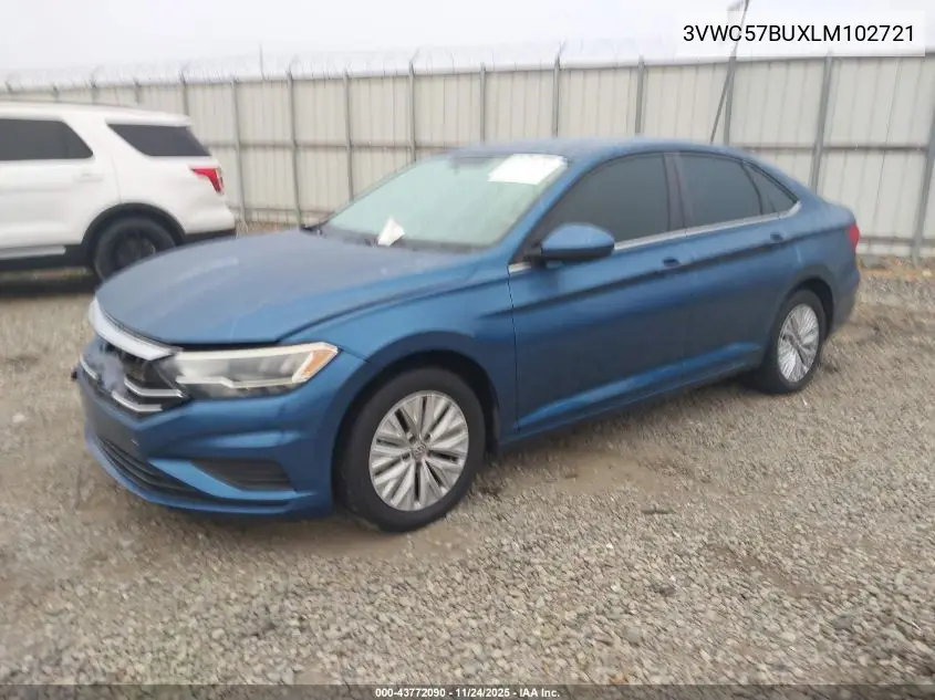 3VWC57BUXLM102721 2020 Volkswagen Jetta 1.4T R-Line/1.4T S/1.4T Se