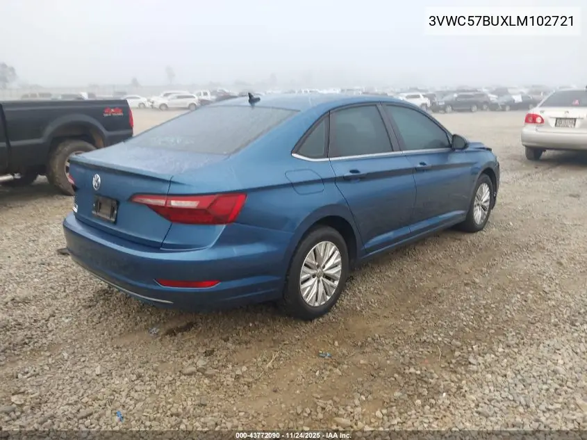 3VWC57BUXLM102721 2020 Volkswagen Jetta 1.4T R-Line/1.4T S/1.4T Se