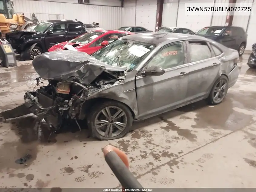 3VWN57BU8LM072725 2020 Volkswagen Jetta 1.4T R-Line/1.4T S