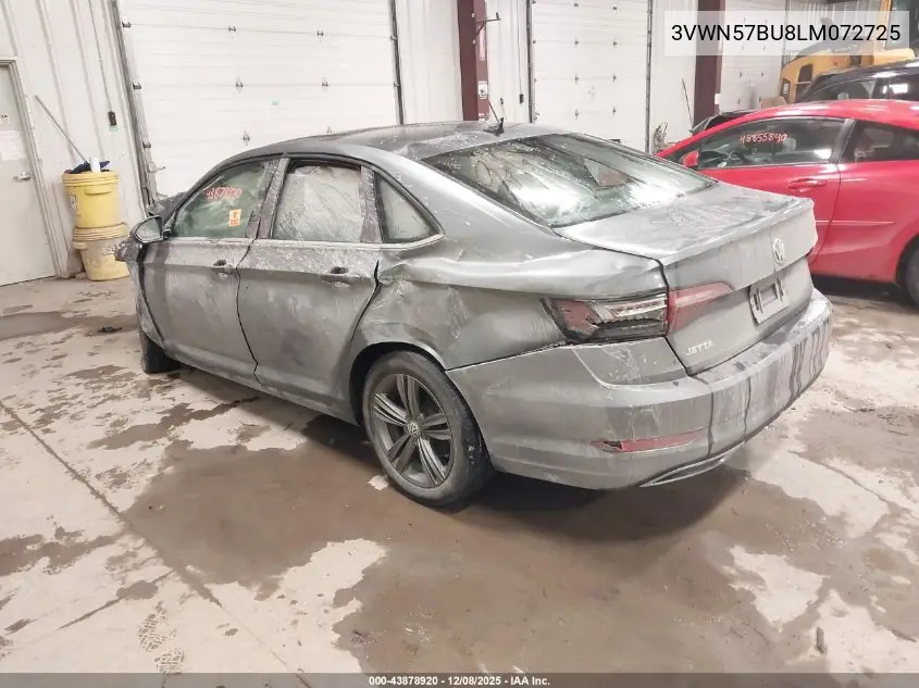 3VWN57BU8LM072725 2020 Volkswagen Jetta 1.4T R-Line/1.4T S