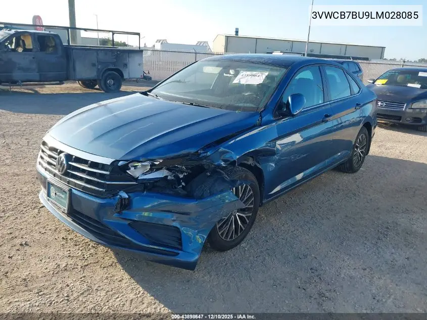 3VWCB7BU9LM028085 2020 Volkswagen Jetta 1.4T R-Line/1.4T S/1.4T Se