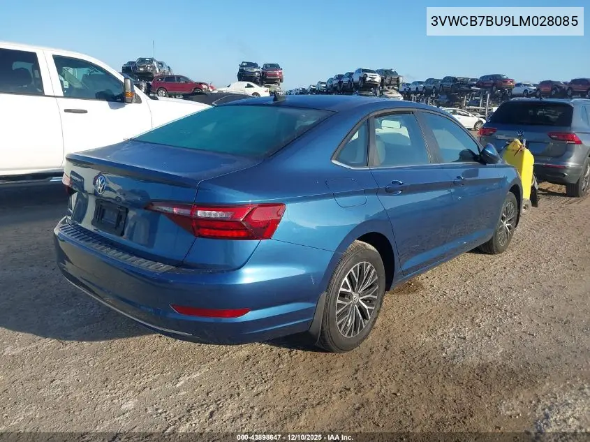 3VWCB7BU9LM028085 2020 Volkswagen Jetta 1.4T R-Line/1.4T S/1.4T Se
