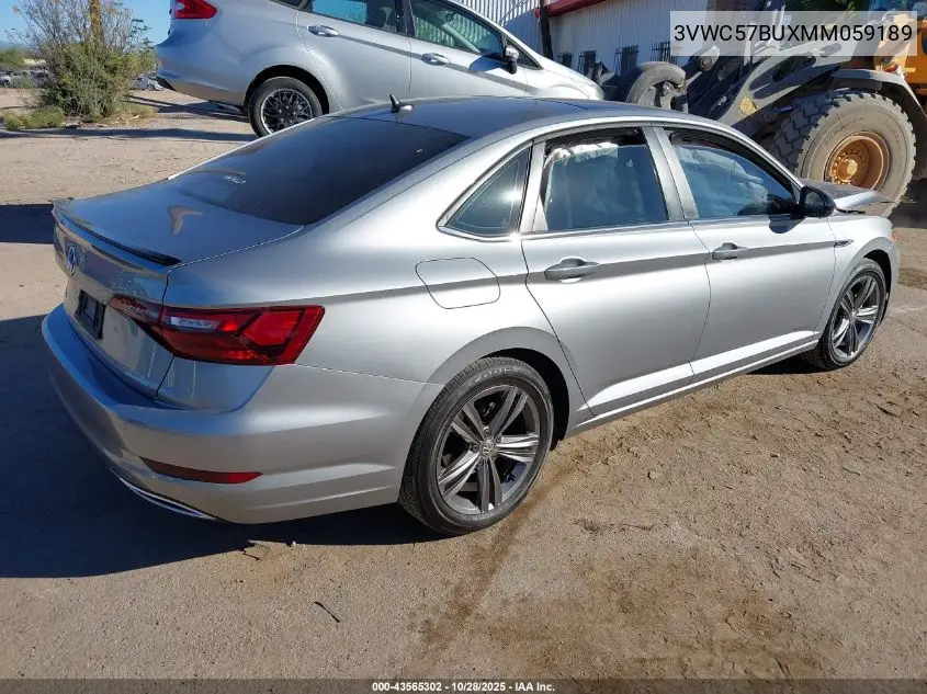 3VWC57BUXMM059189 2021 Volkswagen Jetta 1.4T R-Line/1.4T S/1.4T Se