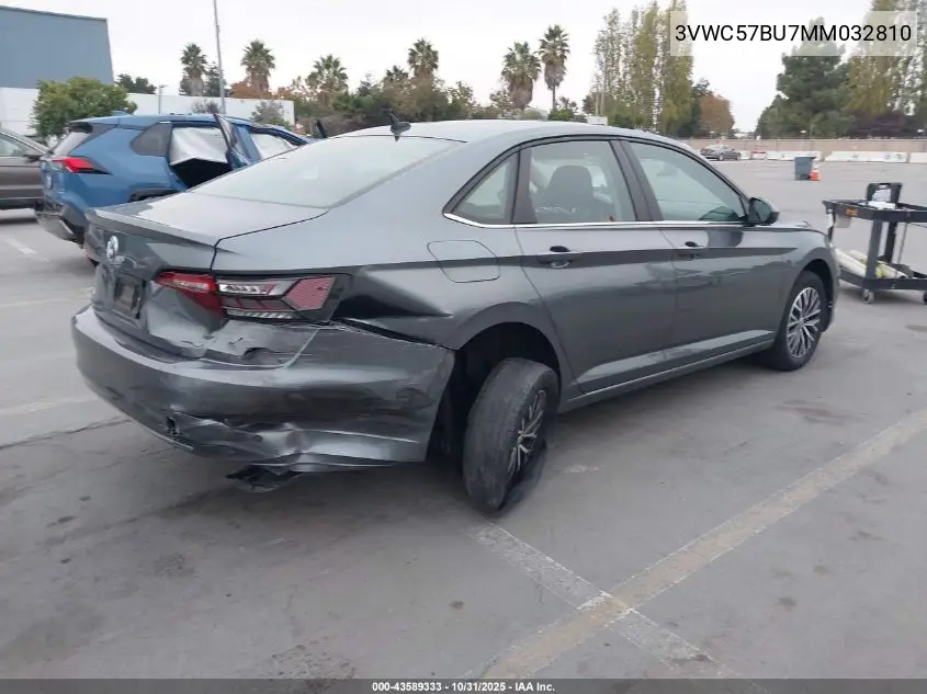 3VWC57BU7MM032810 2021 Volkswagen Jetta 1.4T R-Line/1.4T S/1.4T Se