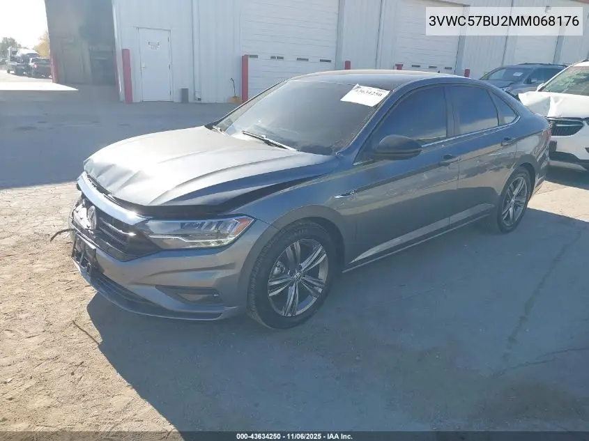 3VWC57BU2MM068176 2021 Volkswagen Jetta 1.4T R-Line/1.4T S/1.4T Se