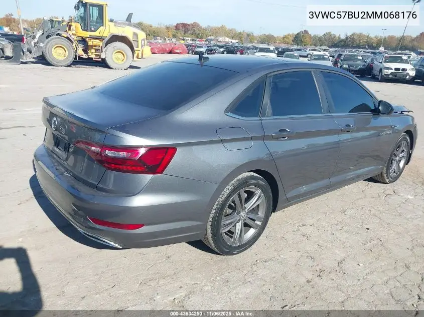 3VWC57BU2MM068176 2021 Volkswagen Jetta 1.4T R-Line/1.4T S/1.4T Se