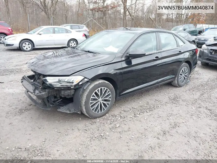 3VWN57BU6MM040874 2021 Volkswagen Jetta 1.4T R-Line/1.4T S