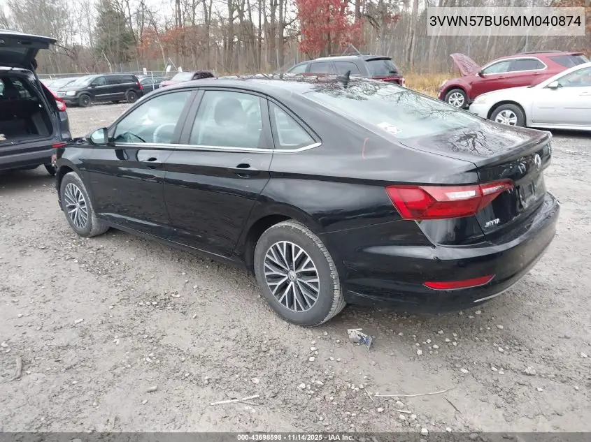 3VWN57BU6MM040874 2021 Volkswagen Jetta 1.4T R-Line/1.4T S