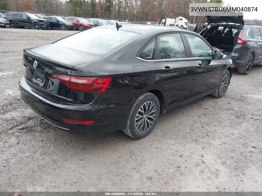 3VWN57BU6MM040874 2021 Volkswagen Jetta 1.4T R-Line/1.4T S