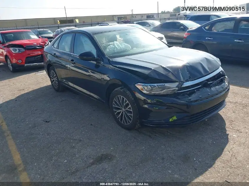 3VWC57BU9MM090515 2021 Volkswagen Jetta 1.4T R-Line/1.4T S/1.4T Se