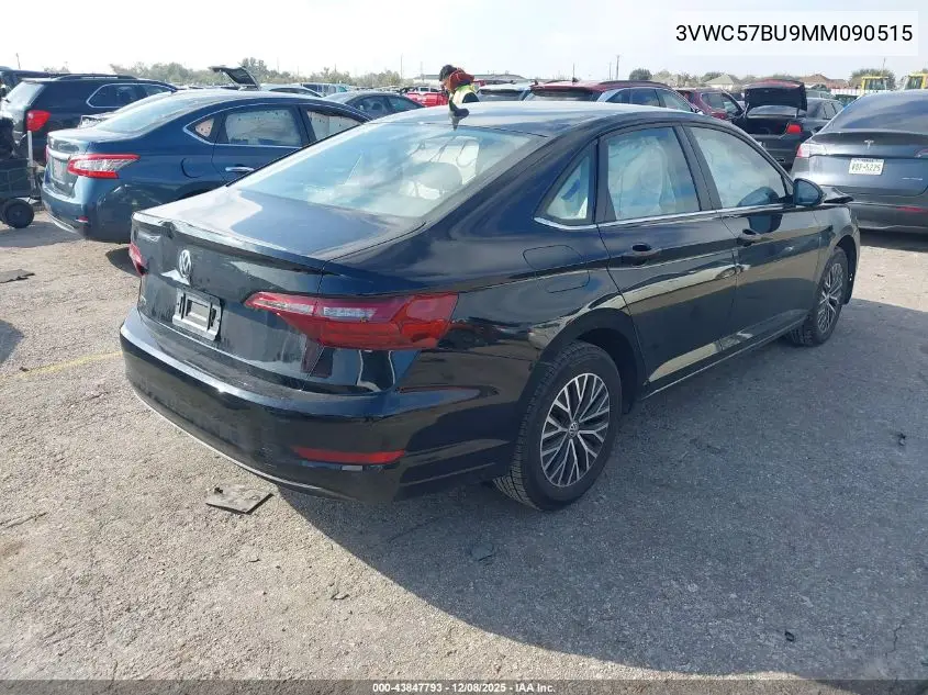 3VWC57BU9MM090515 2021 Volkswagen Jetta 1.4T R-Line/1.4T S/1.4T Se