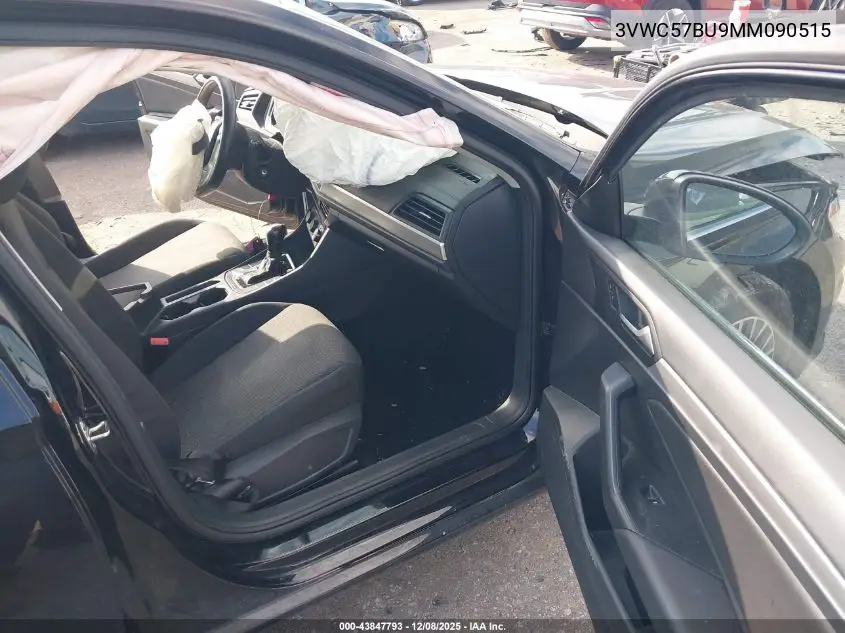 3VWC57BU9MM090515 2021 Volkswagen Jetta 1.4T R-Line/1.4T S/1.4T Se