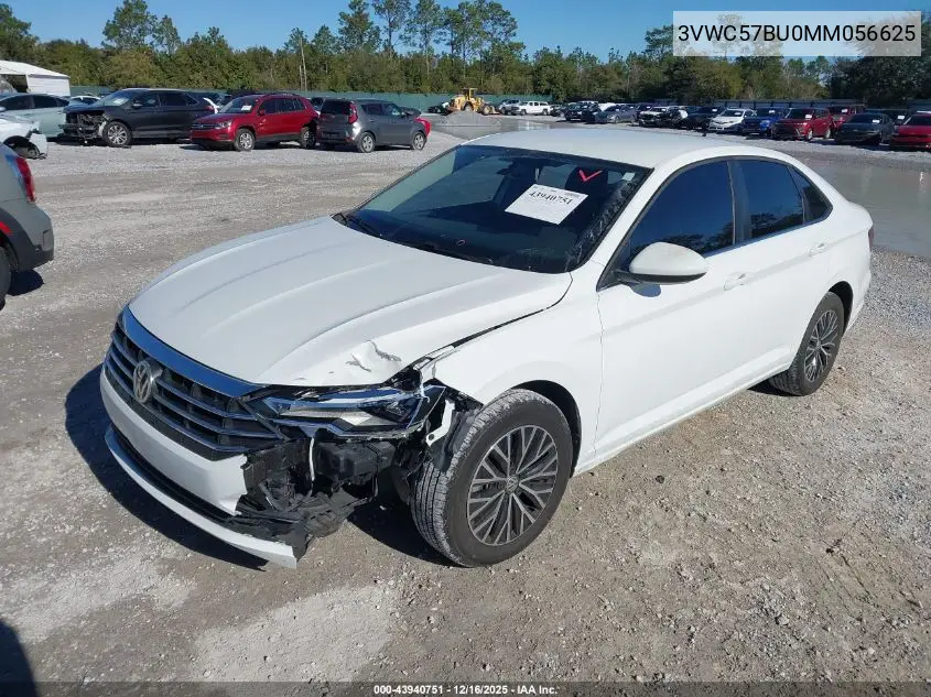 3VWC57BU0MM056625 2021 Volkswagen Jetta 1.4T R-Line/1.4T S/1.4T Se