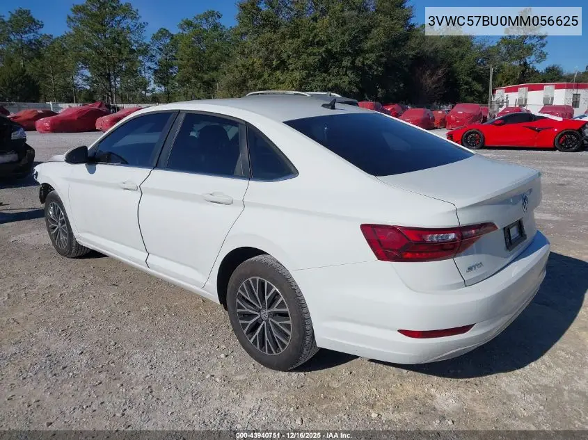 3VWC57BU0MM056625 2021 Volkswagen Jetta 1.4T R-Line/1.4T S/1.4T Se