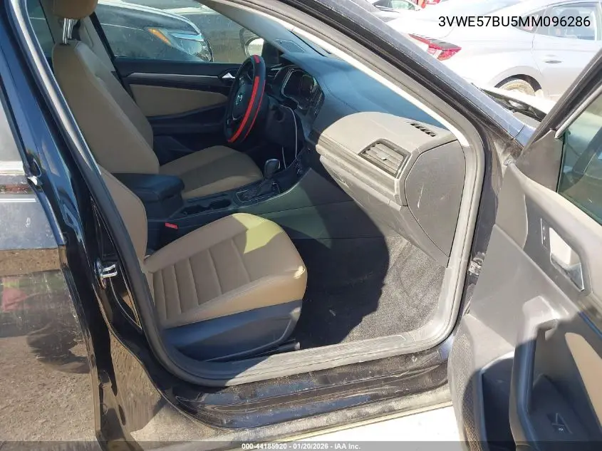 3VWE57BU5MM096286 2021 Volkswagen Jetta 1.4T Sel