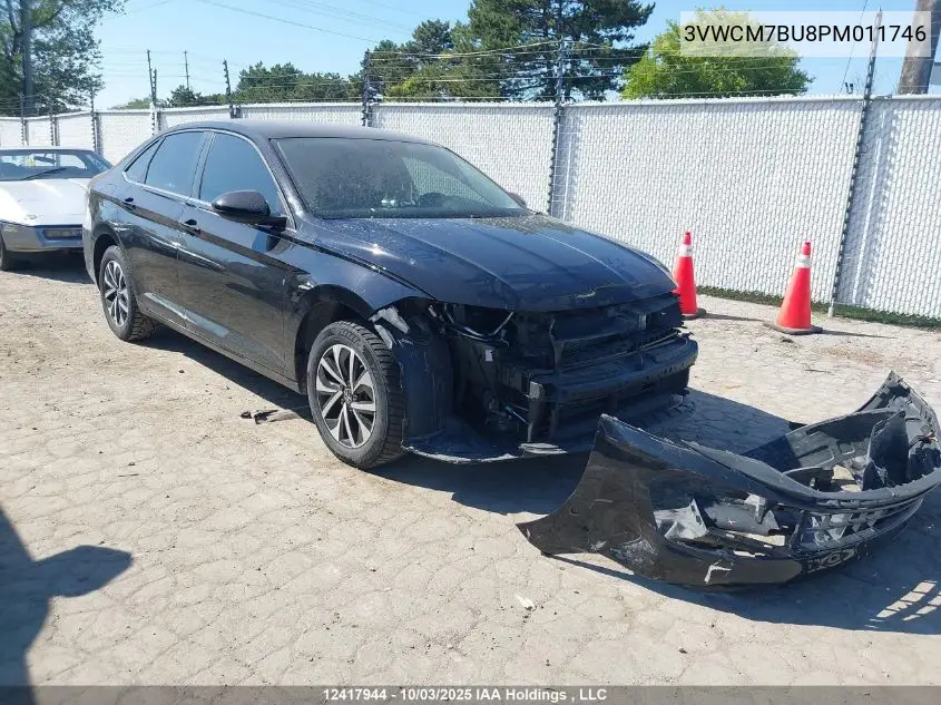 3VWCM7BU8PM011746 2023 Volkswagen Jetta Trendline